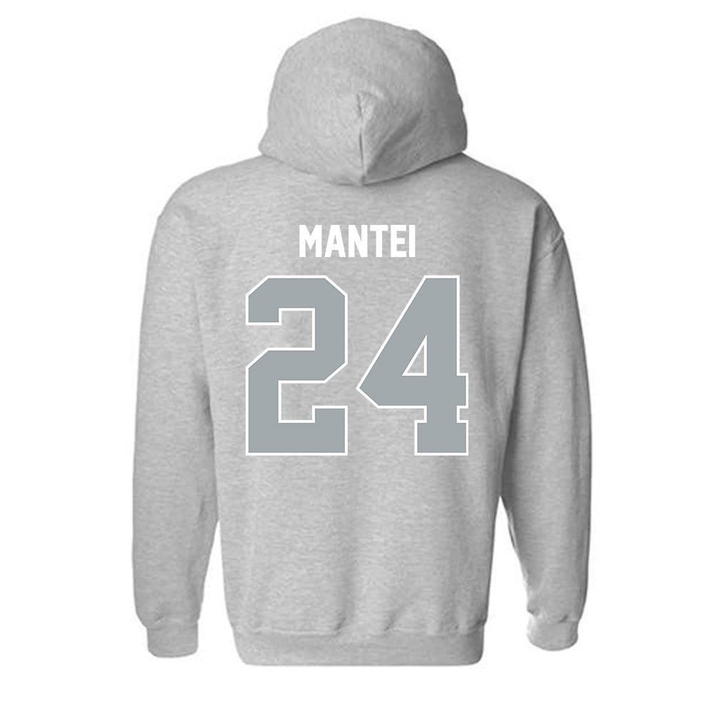 Providence - NCAA Men's Ice Hockey : Quinn Mantei - Classic Shersey Hooded Sweatshirt-1