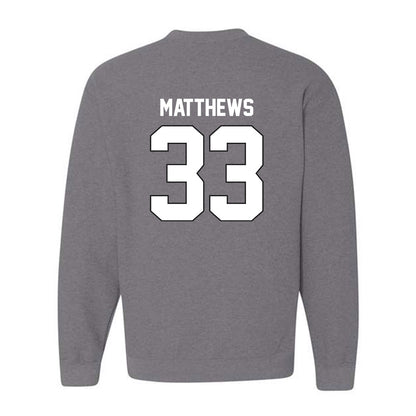 Providence - NCAA Men's Ice Hockey : Aaron Matthews - Classic Shersey Crewneck Sweatshirt-1
