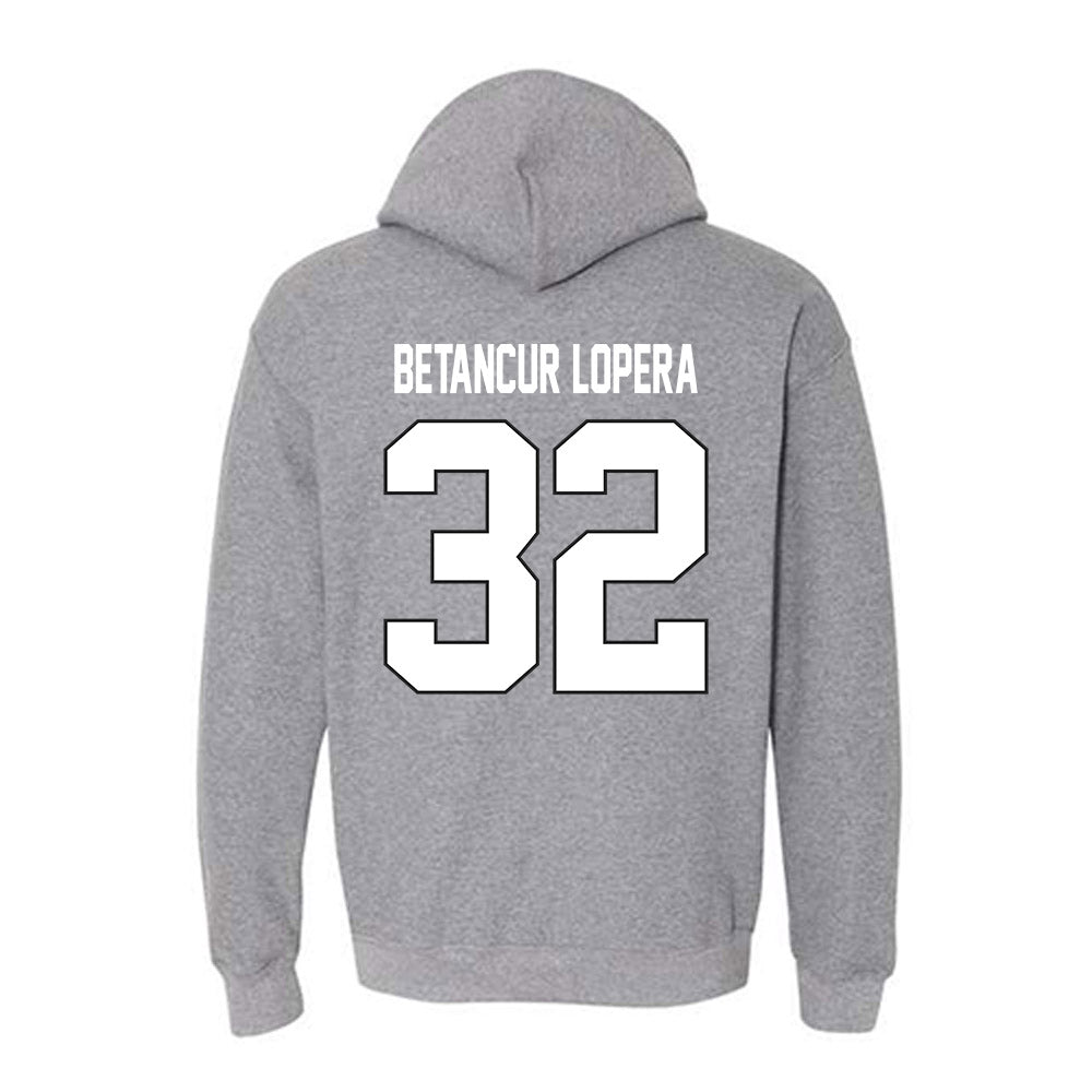 Providence - NCAA Men's Soccer : Steban Betancur Lopera - Classic Shersey Hooded Sweatshirt-1