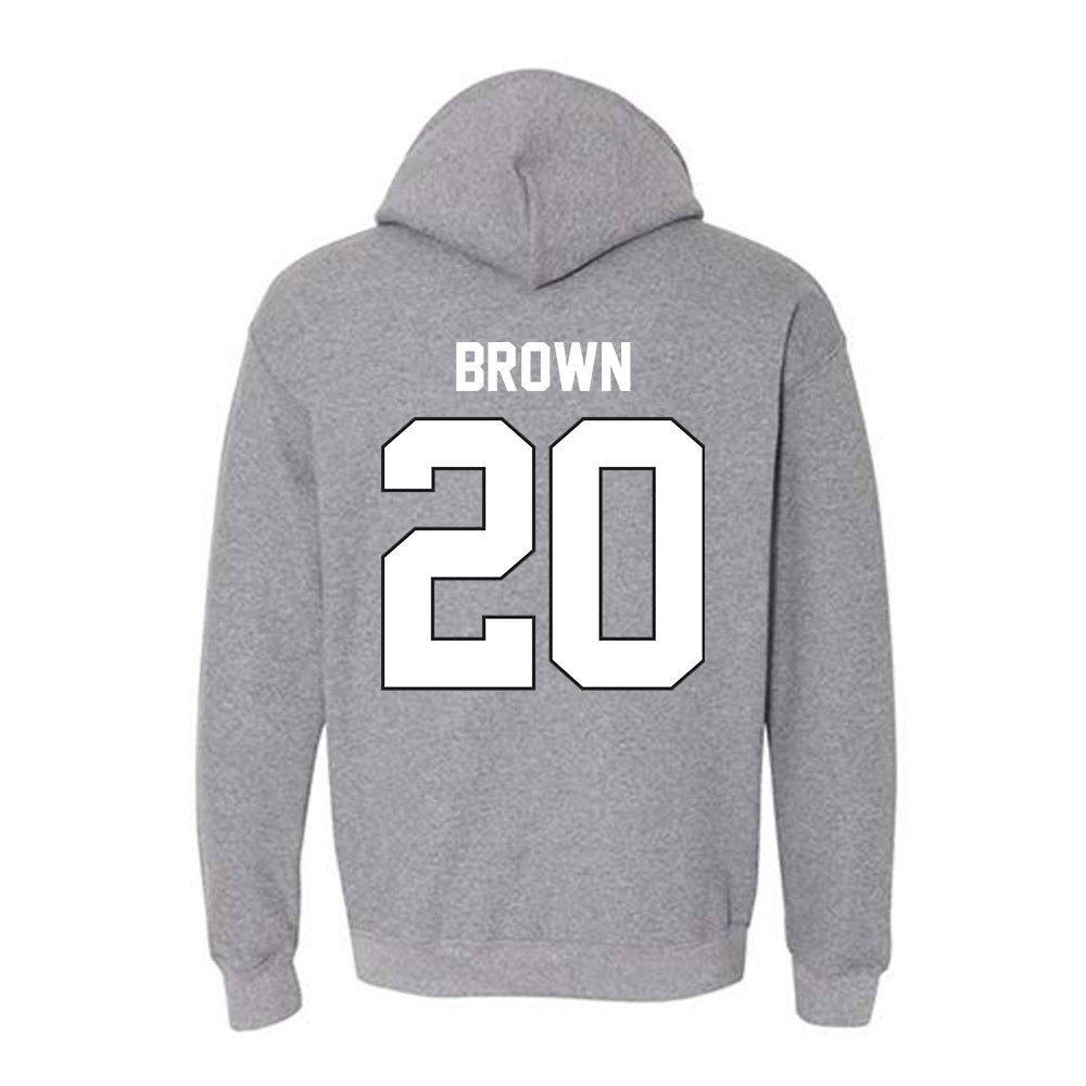 Providence - NCAA Women's Basketball : Teneisia Brown - Classic Shersey Hooded Sweatshirt-1