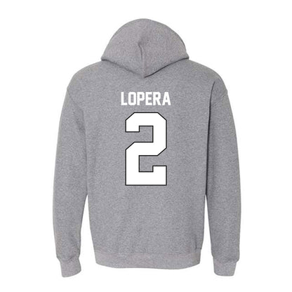 Providence - NCAA Men's Soccer : Steban Lopera - Classic Shersey Hooded Sweatshirt-1