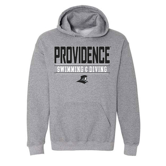 Providence - NCAA Men's Swimming & Diving : Aaron Stinner - Classic Shersey Hooded Sweatshirt-0
