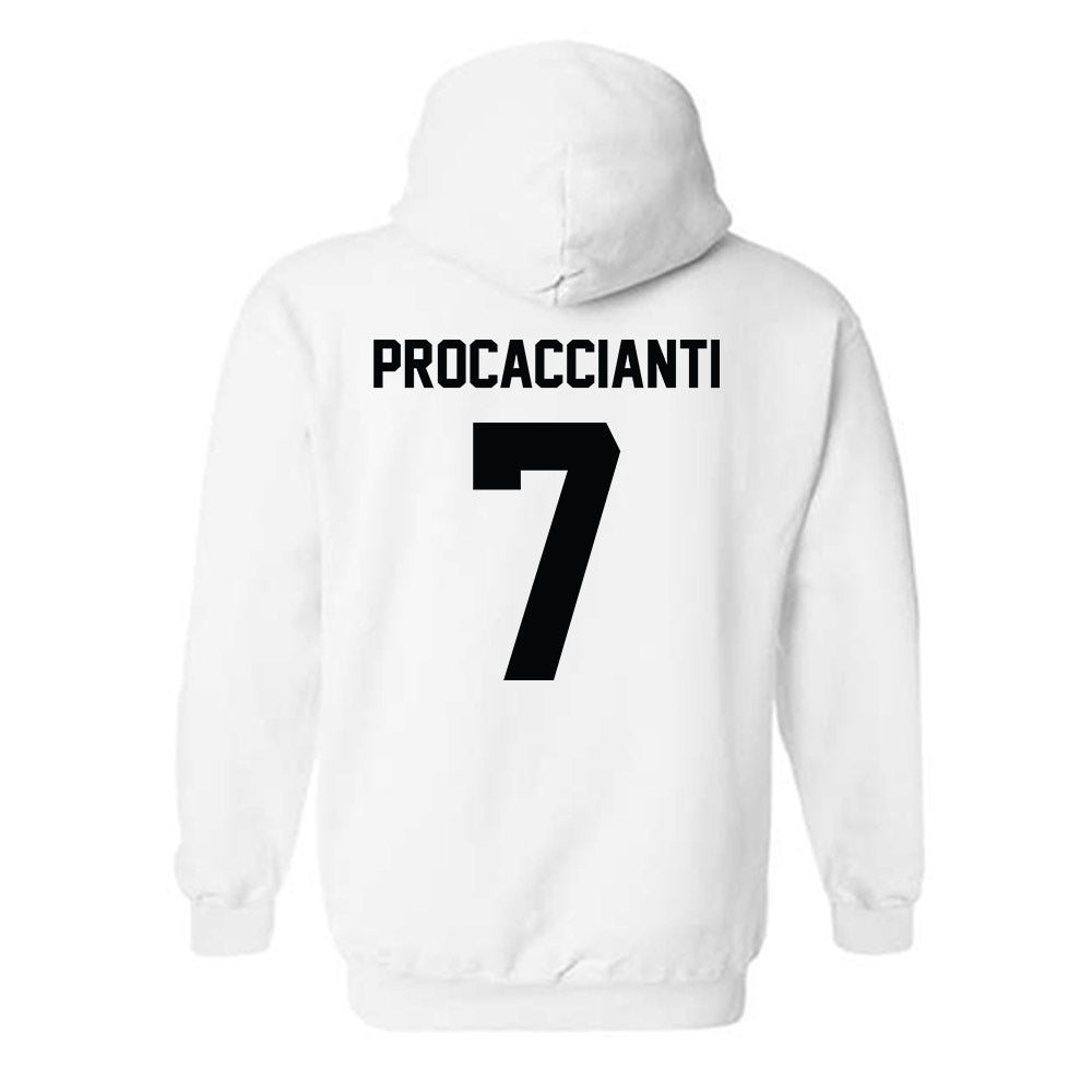 Providence - NCAA Women's Field Hockey : Lily Procaccianti - Classic Shersey Hooded Sweatshirt-1