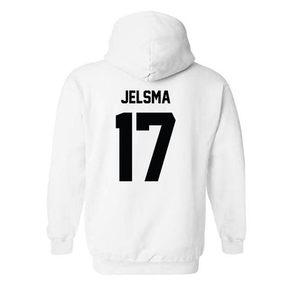 Providence - NCAA Men's Ice Hockey : Beau Jelsma - Classic Shersey Hooded Sweatshirt-1