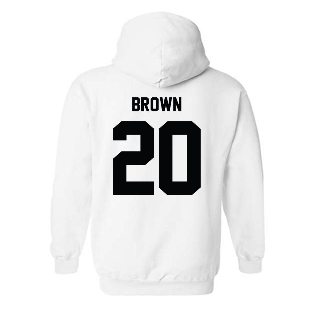 Providence - NCAA Women's Basketball : Teneisia Brown - Classic Shersey Hooded Sweatshirt-1