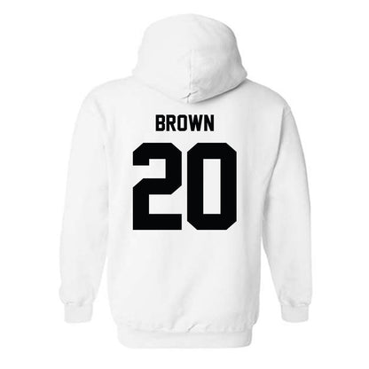 Providence - NCAA Women's Basketball : Teneisia Brown - Classic Shersey Hooded Sweatshirt-1