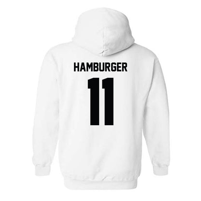 Providence - NCAA Women's Basketball : Riley Hamburger - Classic Shersey Hooded Sweatshirt-1