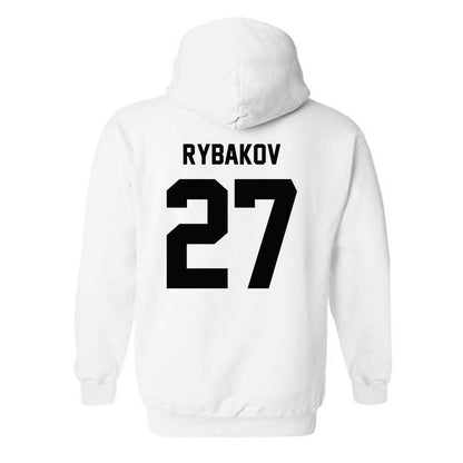 Providence - NCAA Men's Ice Hockey : Aleksandr Rybakov - Classic Shersey Hooded Sweatshirt-1