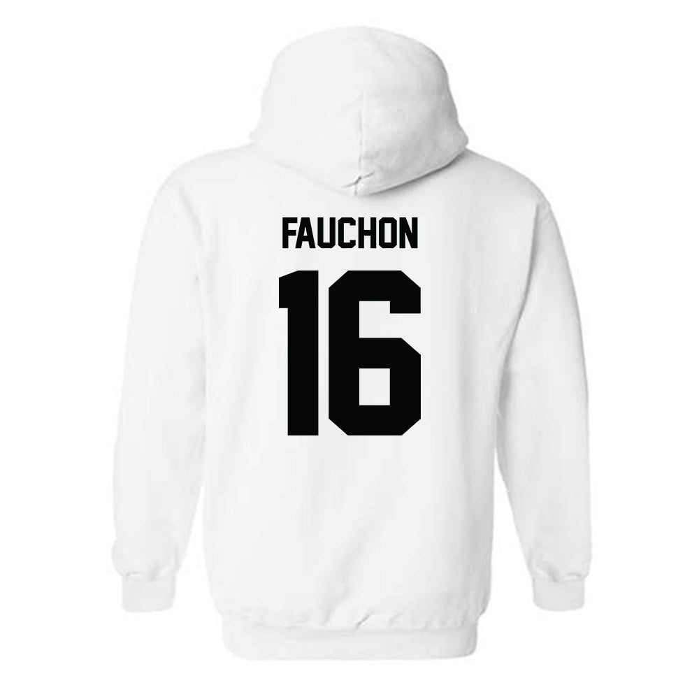 Providence - NCAA Men's Ice Hockey : Jonathan Fauchon - Classic Shersey Hooded Sweatshirt-1