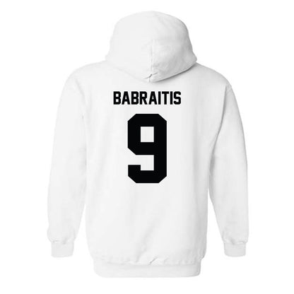 Providence - NCAA Women's Basketball : Austeja Babraitis - Classic Shersey Hooded Sweatshirt-1