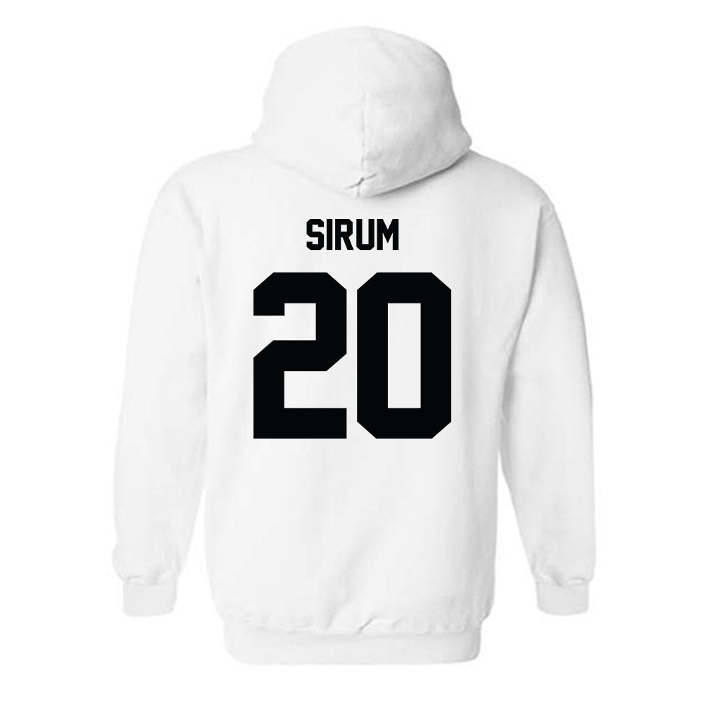 Providence - NCAA Women's Ice Hockey : Millie Rose Sirum - Classic Shersey Hooded Sweatshirt-1