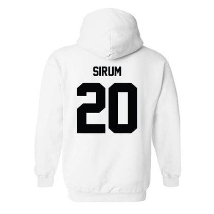 Providence - NCAA Women's Ice Hockey : Millie Rose Sirum - Classic Shersey Hooded Sweatshirt-1