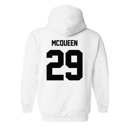 Providence - NCAA Men's Ice Hockey : Roger McQueen - Classic Shersey Hooded Sweatshirt-1