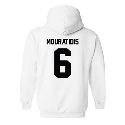 Providence - NCAA Women's Soccer : Thaea Mouratidis - Classic Shersey Hooded Sweatshirt-1