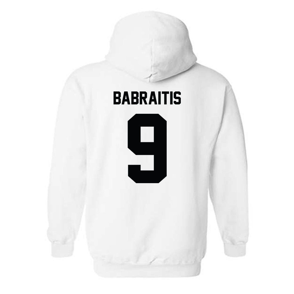 Providence - NCAA Women's Basketball : Austeja Babraitis - Classic Shersey Hooded Sweatshirt-1