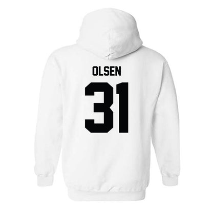 Providence - NCAA Women's Basketball : Olivia Olsen - Classic Shersey Hooded Sweatshirt-1