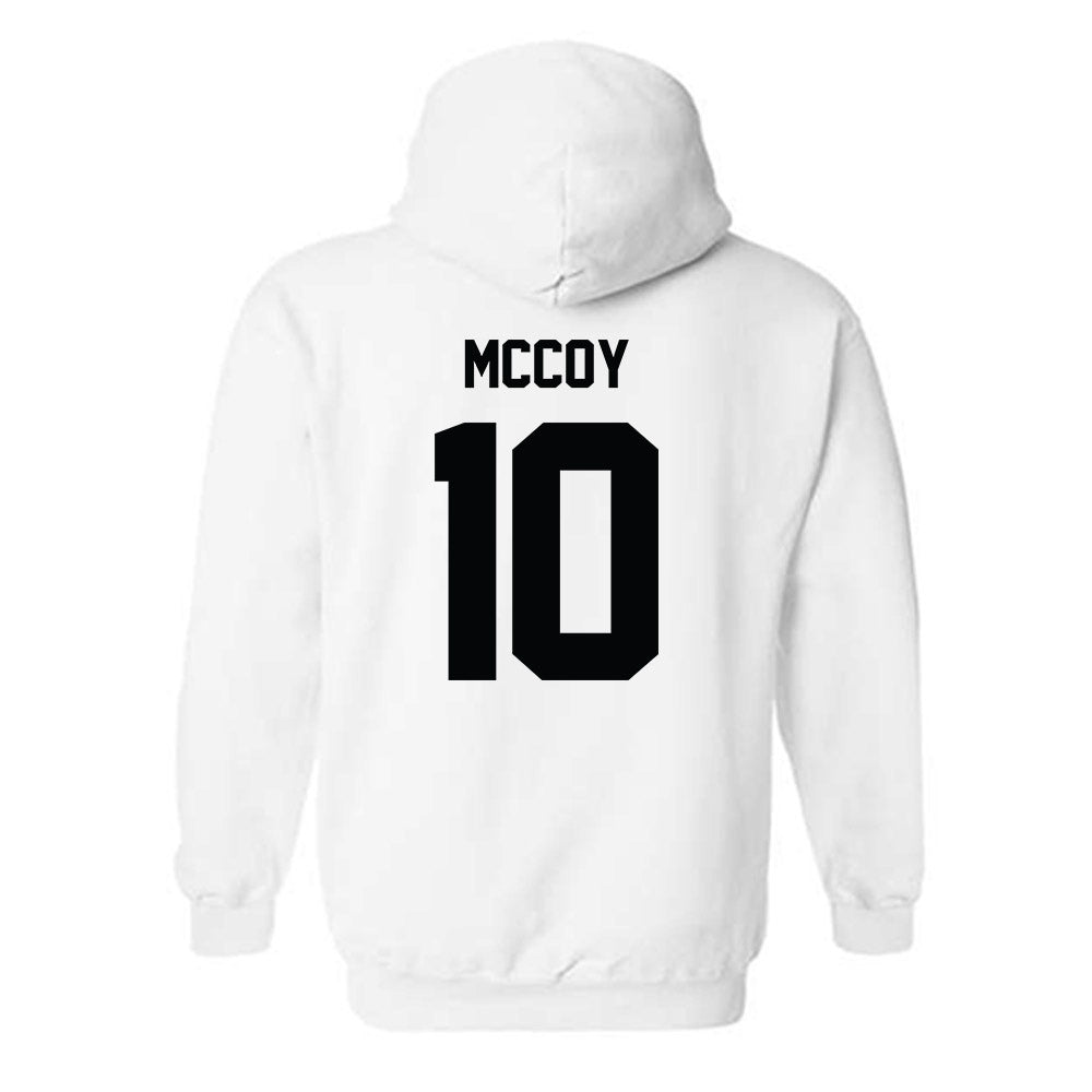 Providence - NCAA Men's Ice Hockey : Donovan McCoy - Classic Shersey Hooded Sweatshirt-1