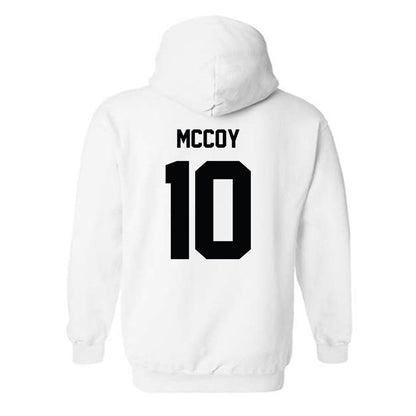 Providence - NCAA Men's Ice Hockey : Donovan McCoy - Classic Shersey Hooded Sweatshirt-1