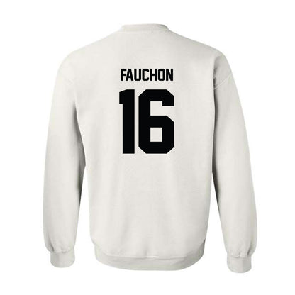 Providence - NCAA Men's Ice Hockey : Jonathan Fauchon - Classic Shersey Crewneck Sweatshirt-1