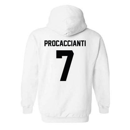 Providence - NCAA Women's Field Hockey : Lily Procaccianti - Classic Shersey Hooded Sweatshirt-1