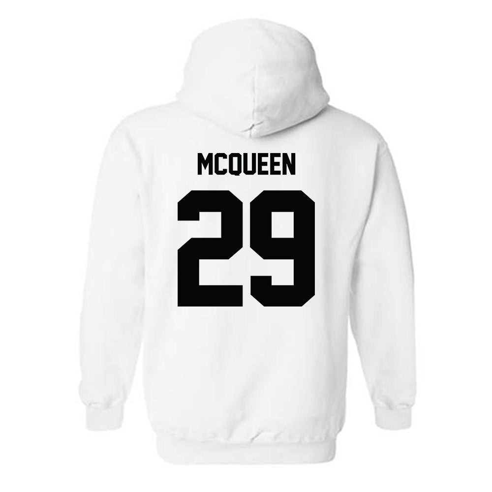Providence - NCAA Men's Ice Hockey : Roger McQueen - Classic Shersey Hooded Sweatshirt-1