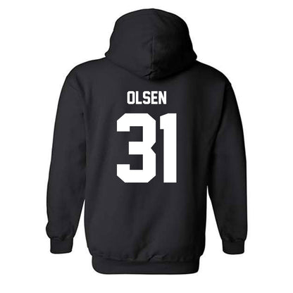 Providence - NCAA Women's Basketball : Olivia Olsen - Sports Shersey Hooded Sweatshirt-1