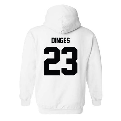 Providence - NCAA Women's Basketball : Ashley Dinges - Sports Shersey Hooded Sweatshirt-1