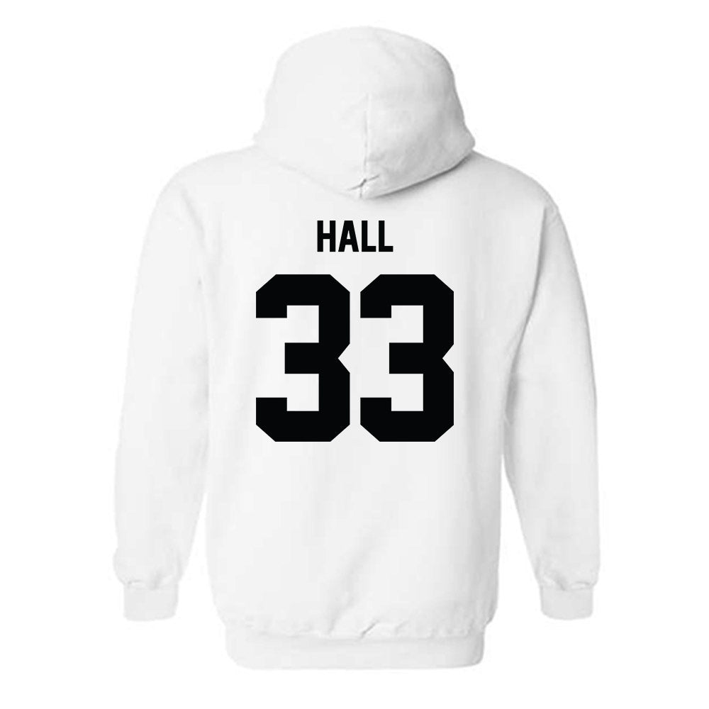 Providence - NCAA Women's Basketball : Sophi Hall - Sports Shersey Hooded Sweatshirt-1