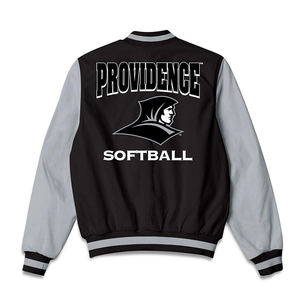 Providence - NCAA Softball : Emily Jonte - Bomber Jacket-1