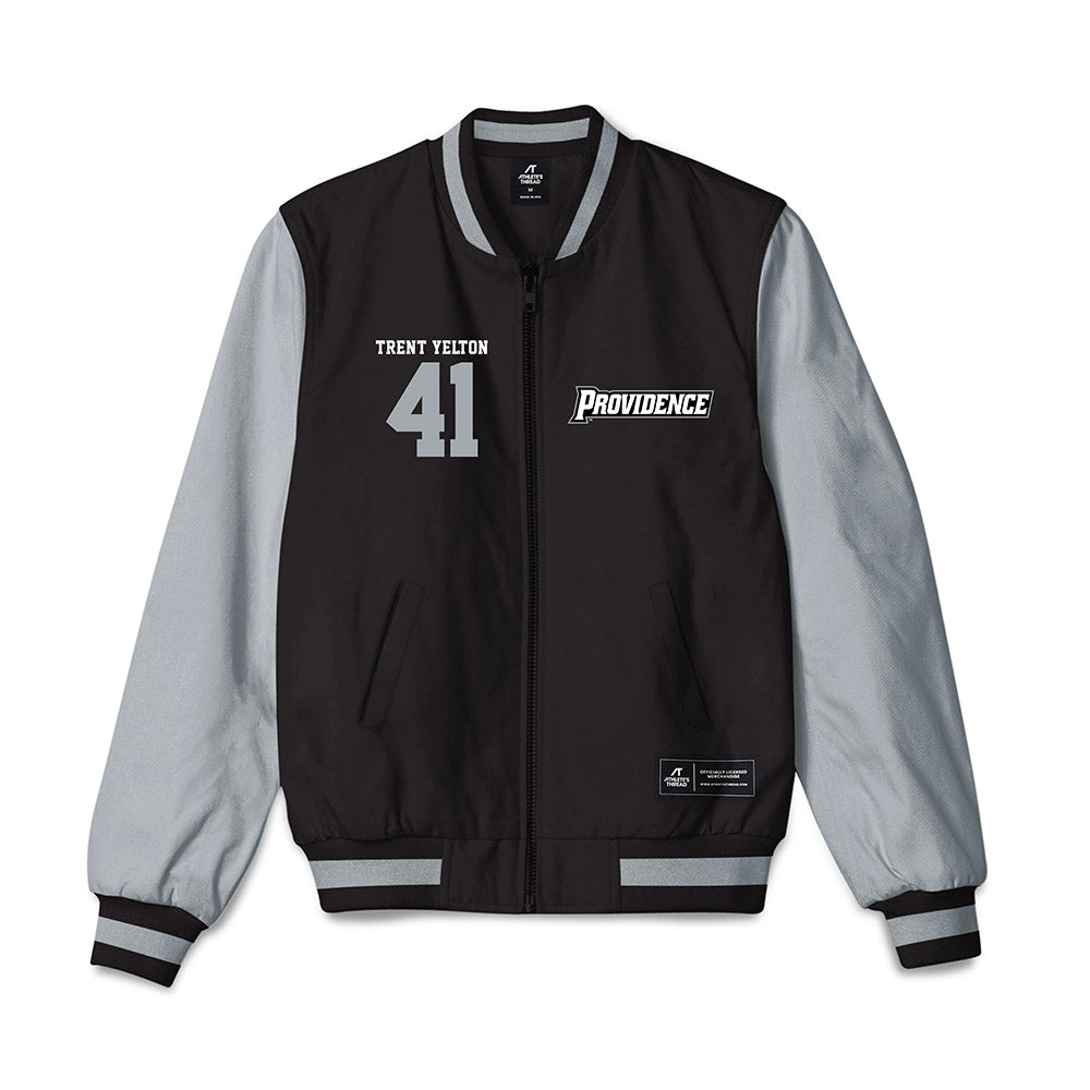 Providence - NCAA Men's Lacrosse : Trent Yelton - Bomber Jacket-0
