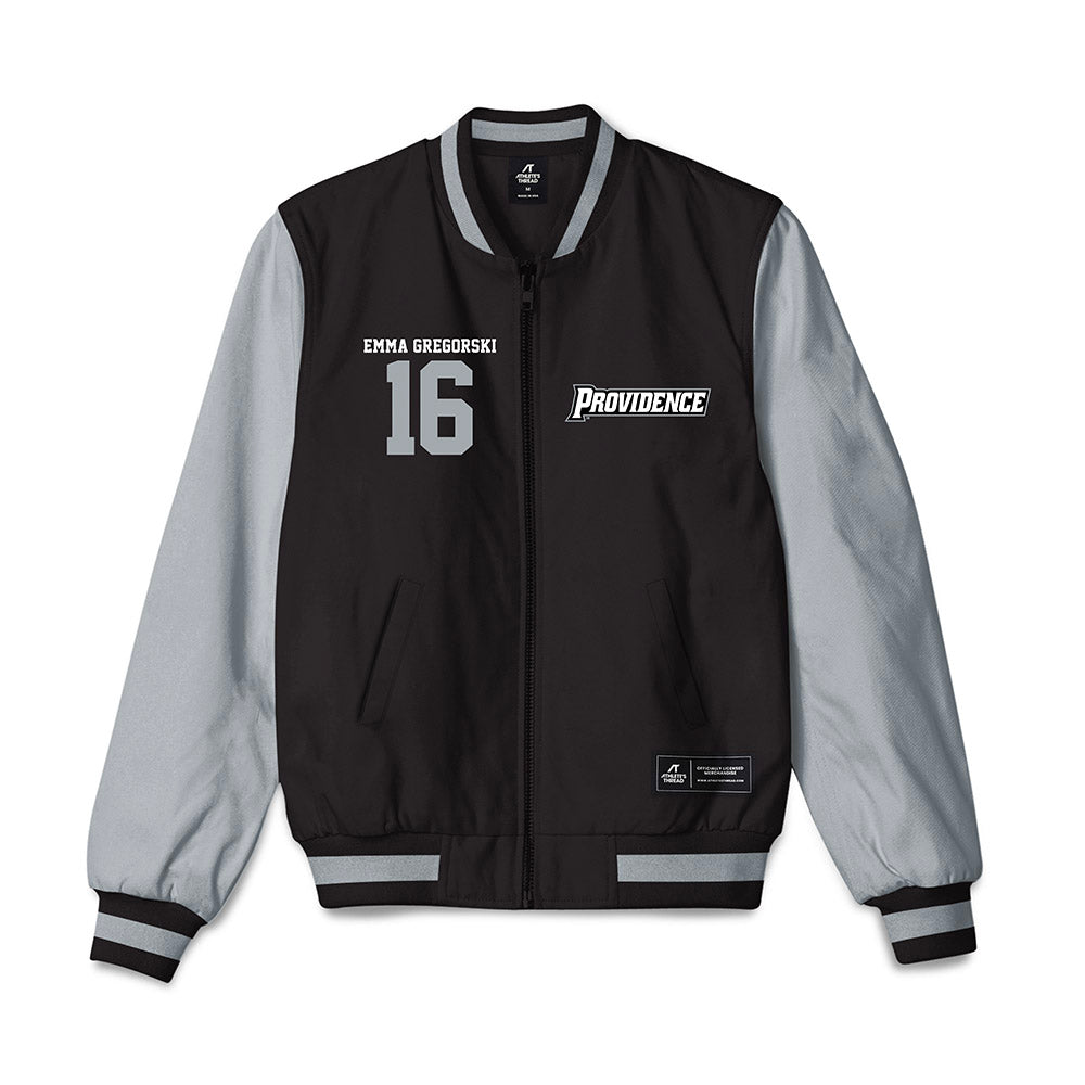 Providence - NCAA Women's Soccer : Emma Gregorski - Bomber Jacket-0