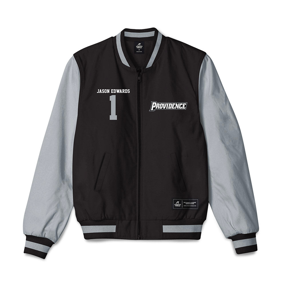 Providence - NCAA Men's Basketball : Jason Edwards - Bomber Jacket-0
