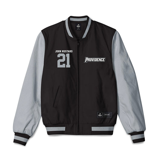 Providence - NCAA Men's Ice Hockey : John Mustard - Bomber Jacket