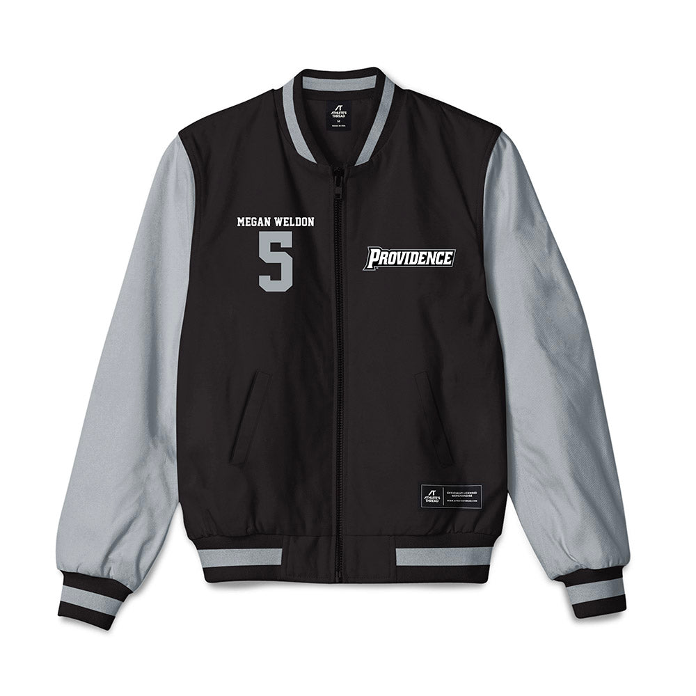 Providence - NCAA Women's Volleyball : Megan Weldon - Bomber Jacket-0