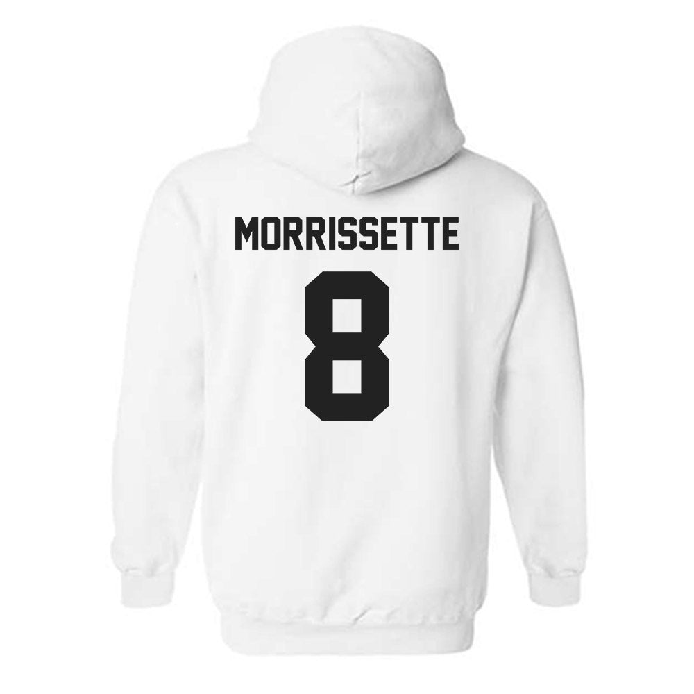 Purdue - NCAA Football : De'Nylon Morrissette - Sports Shersey Hooded Sweatshirt-1