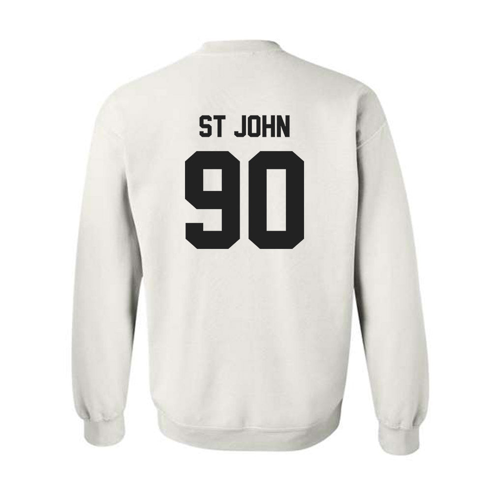 Purdue - NCAA Football : Elijah St John - Sports Shersey Crewneck Sweatshirt-1