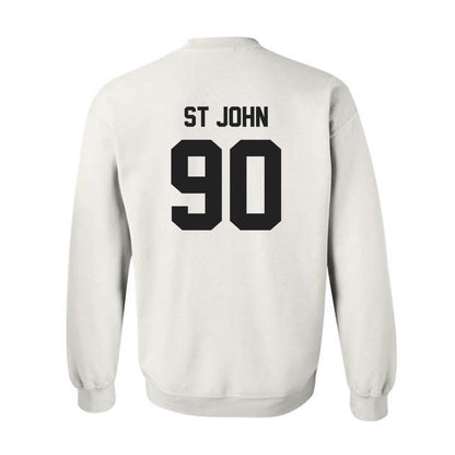 Purdue - NCAA Football : Elijah St John - Sports Shersey Crewneck Sweatshirt-1