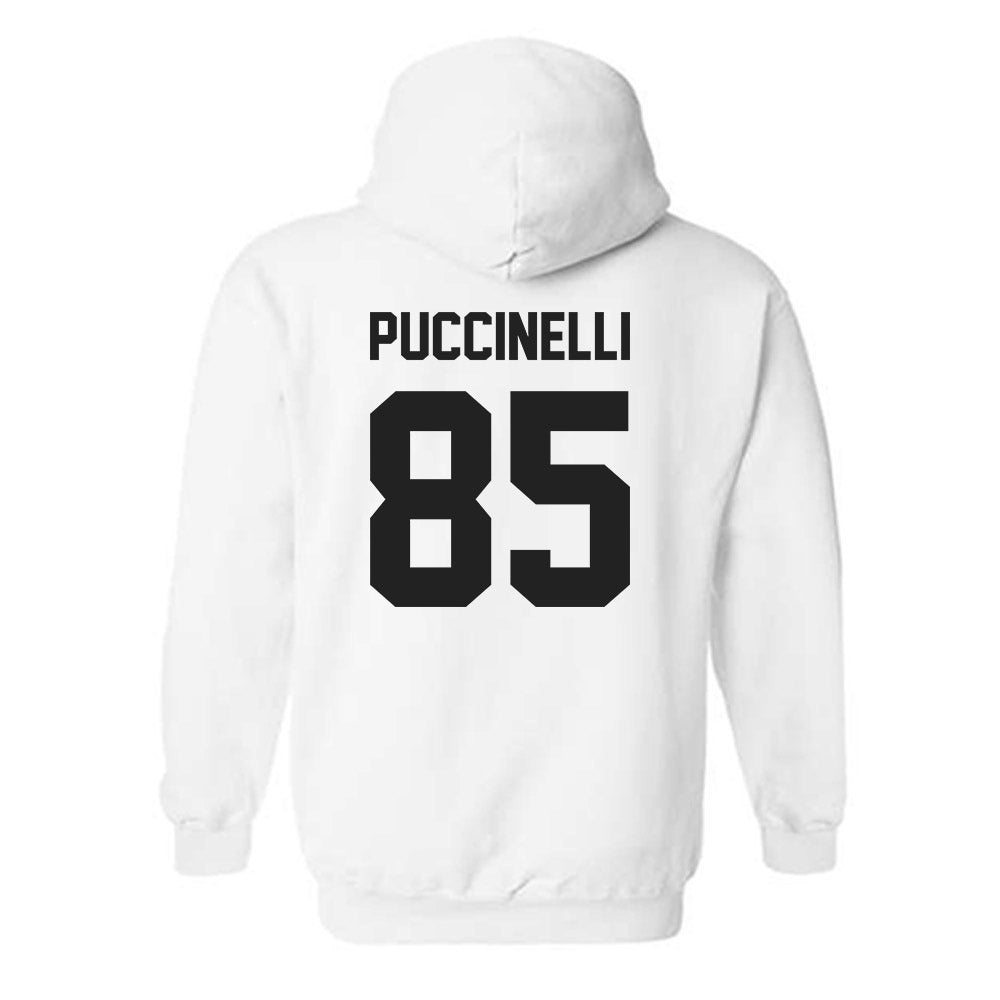 Purdue - NCAA Football : Luca Puccinelli - Sports Shersey Hooded Sweatshirt-1