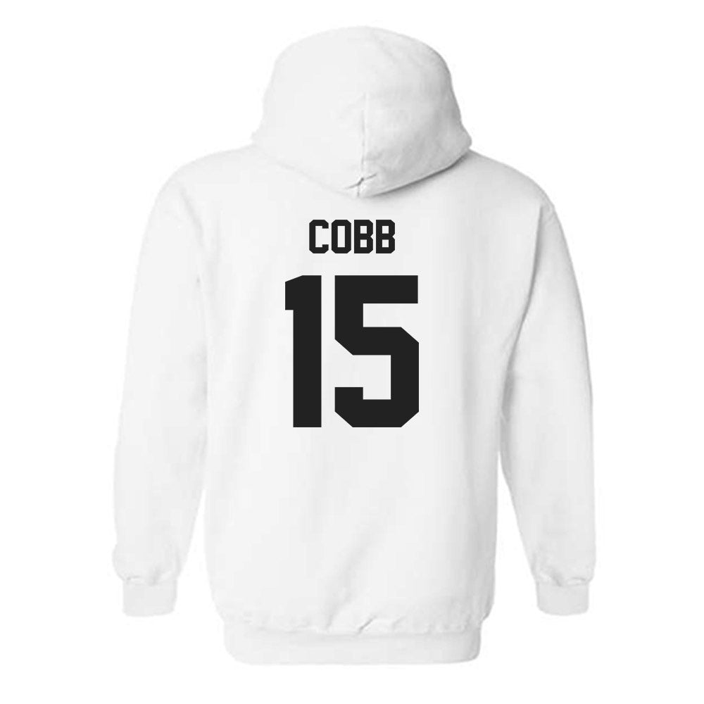 Purdue - NCAA Football : Vi'Naz Cobb - Sports Shersey Hooded Sweatshirt-1
