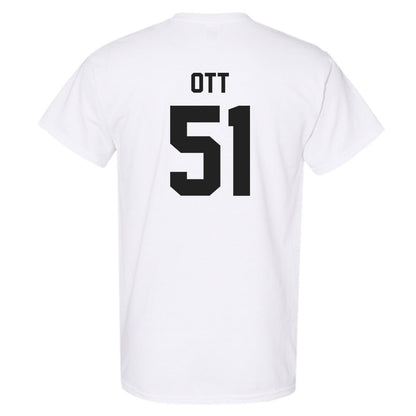 Purdue - NCAA Football : Jaxon Ott - Sports Shersey T-Shirt-1