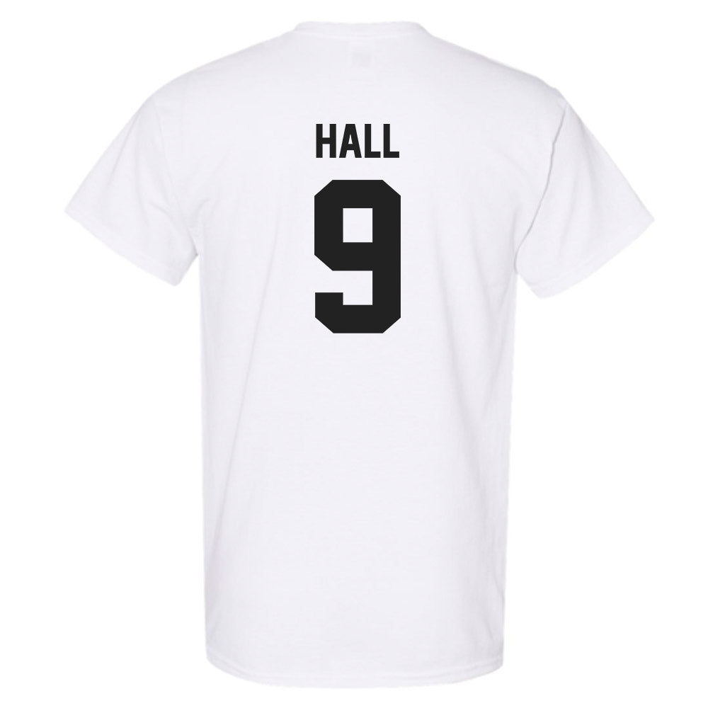 Purdue - NCAA Football : jalil hall - Sports Shersey T-Shirt-1