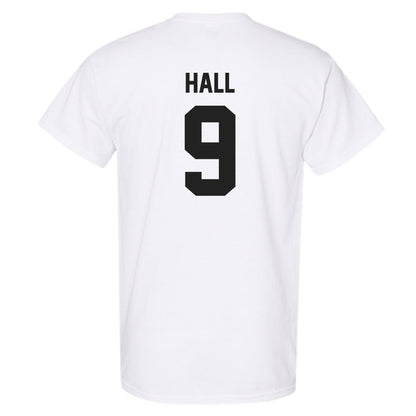 Purdue - NCAA Football : jalil hall - Sports Shersey T-Shirt-1