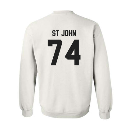 Purdue - NCAA Football : Jalen St John - Sports Shersey Crewneck Sweatshirt-1