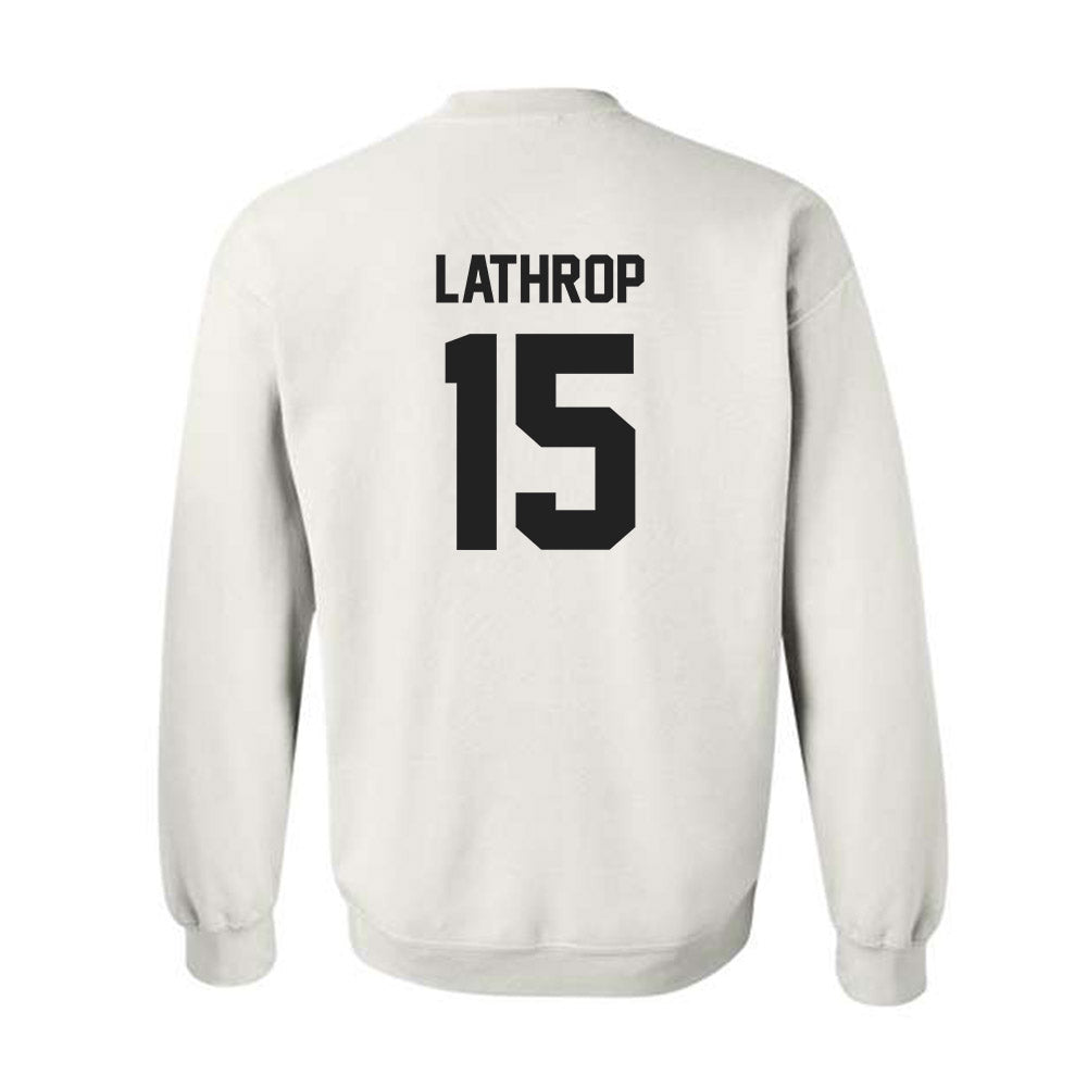 Purdue - NCAA Women's Soccer : Stephanie Lathrop - Sports Shersey Crewneck Sweatshirt