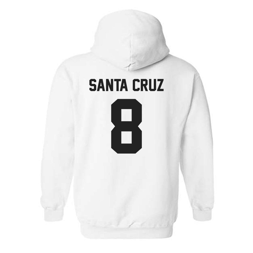 Purdue - NCAA Women's Soccer : Megan Santa Cruz - Sports Shersey Hooded Sweatshirt-1