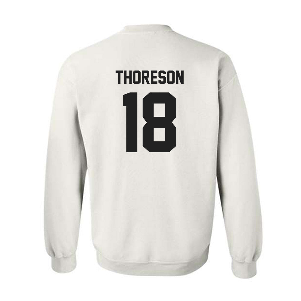 Purdue - NCAA Women's Soccer : Angelina Thoreson - Sports Shersey Crewneck Sweatshirt-1