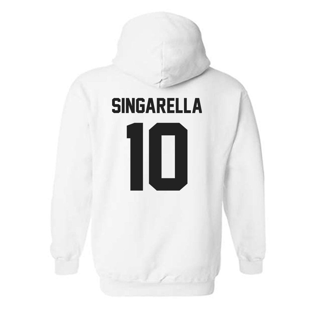 Purdue - NCAA Women's Soccer : Chiara Singarella - Sports Shersey Hooded Sweatshirt-1