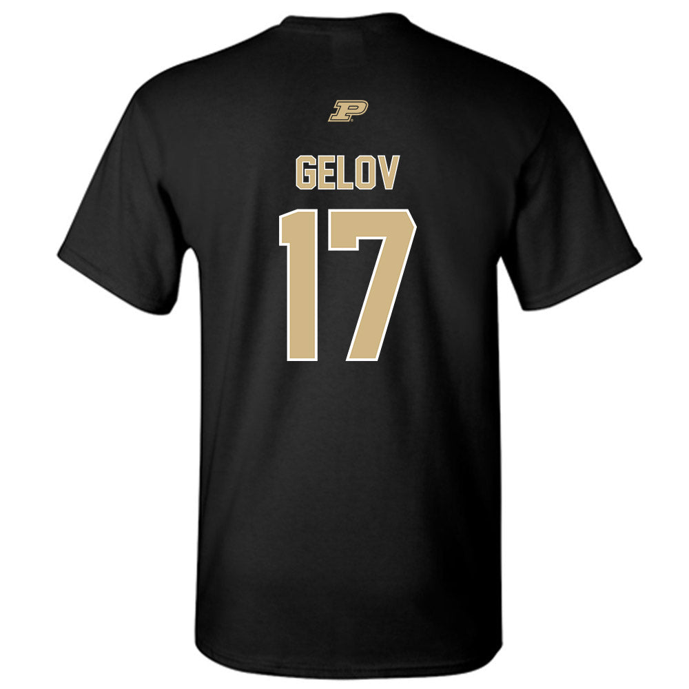 Purdue - NCAA Football : Christian Gelov - Sports Shersey T-Shirt