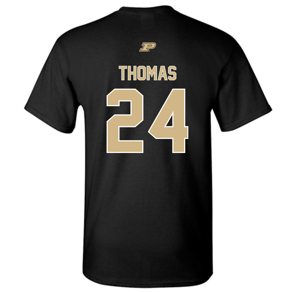 Purdue - NCAA Football : Malachi Thomas - Sports Shersey T-Shirt-1