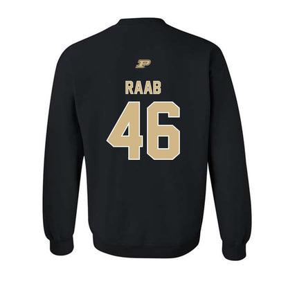 Purdue - NCAA Football : Luke Raab - Sports Shersey Crewneck Sweatshirt-1